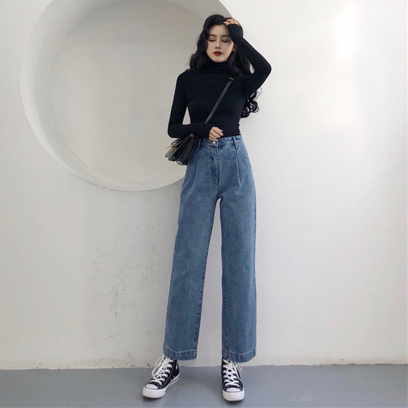 Top 10 gợi ý cách phối đồ với quần jean ống rộng như các fashionista - Cosy