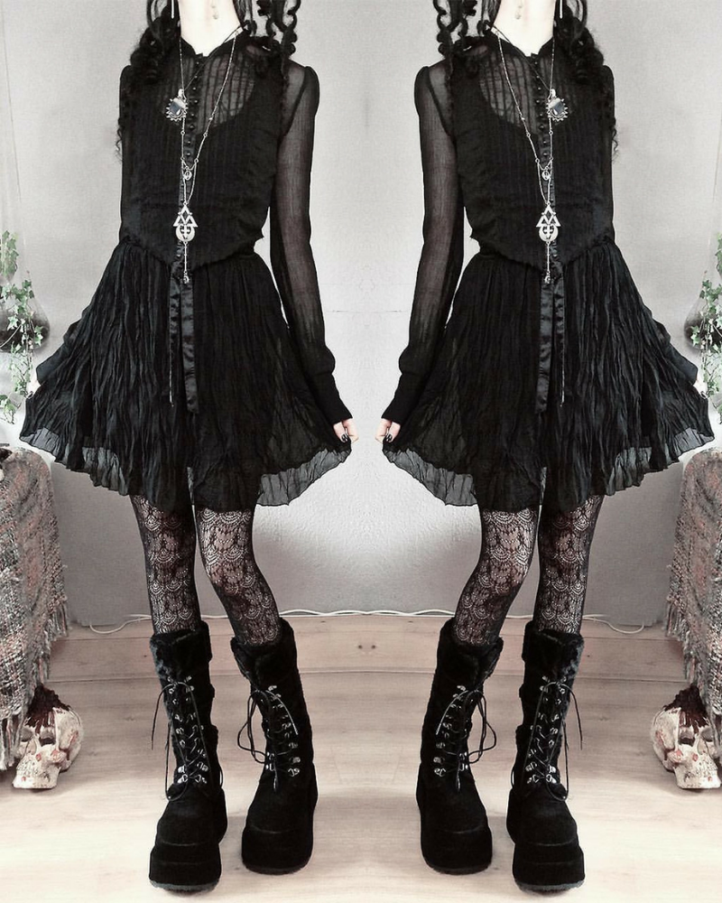 Hình nền Nền Ba Người Phụ Nữ Mặc Váy đen Mặc Váy Gothic Nền Hình ảnh Phụ  Nữ Gothic Background Vector để tải xuống miễn phí  Pngtree