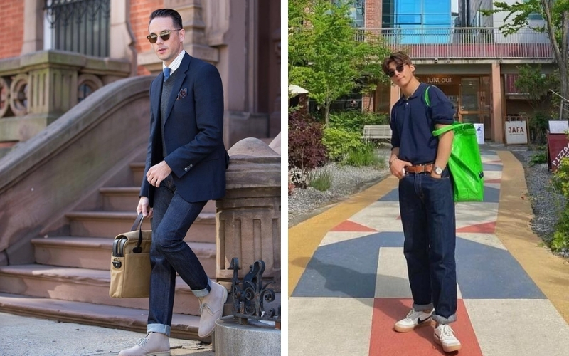 Quần jeans theo phong cách smart casual