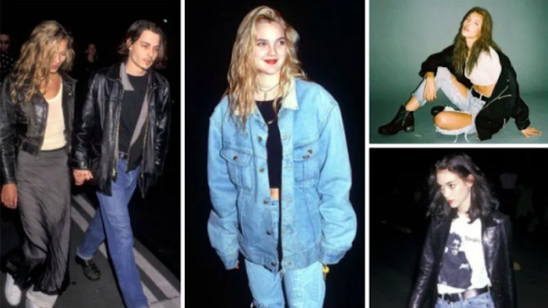 Những biểu tượng thời trang của phong cách Grunge -  Siêu mẫu Kate Moss