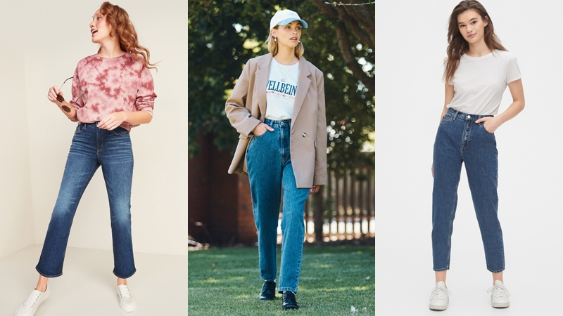 Quần jeans mang phong cách vintage