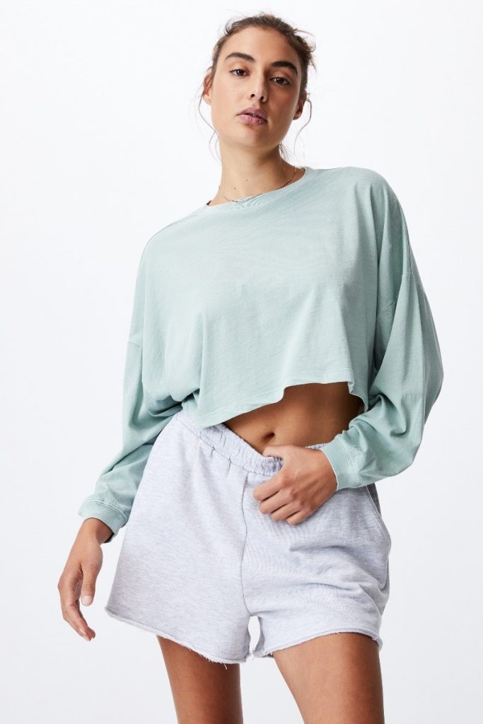 Sản phẩm trong hình: COTTON ON - Áo Dài Tay Nữ - Kyle Batwing Long Sleeve Top