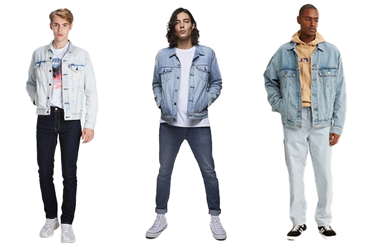 Cách phối đồ với áo khoác jean nam không bao giờ lỗi mốt từ Levi’s | ACFC Blog