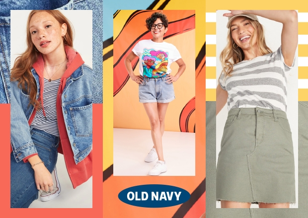 Bỏ túi 7 cách phối đồ với áo thun nữ “chất lừ” từ Old Navy