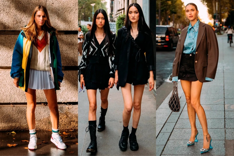 Chân váy ngắn là một trong những xu hướng thời trang phổ biến nhất 2021