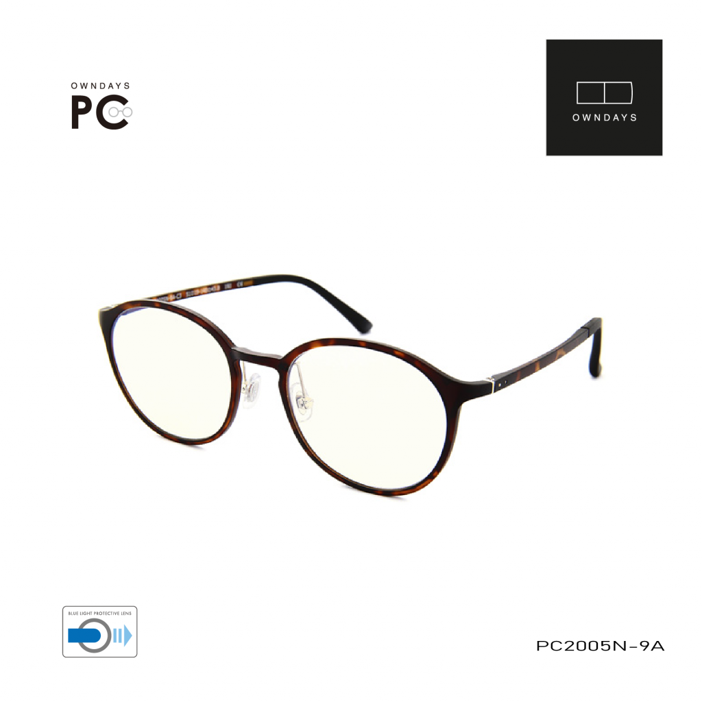 Mẫu kính chống ánh sáng xanh đang được sử dụng rộng rãi trong những năm gần đây. Nguồn: OWNDAYS PC Glasses