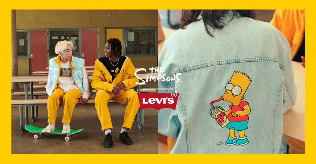 Levi's® và The Simpsons khuấy động mùa Xuân/ Hè 2022