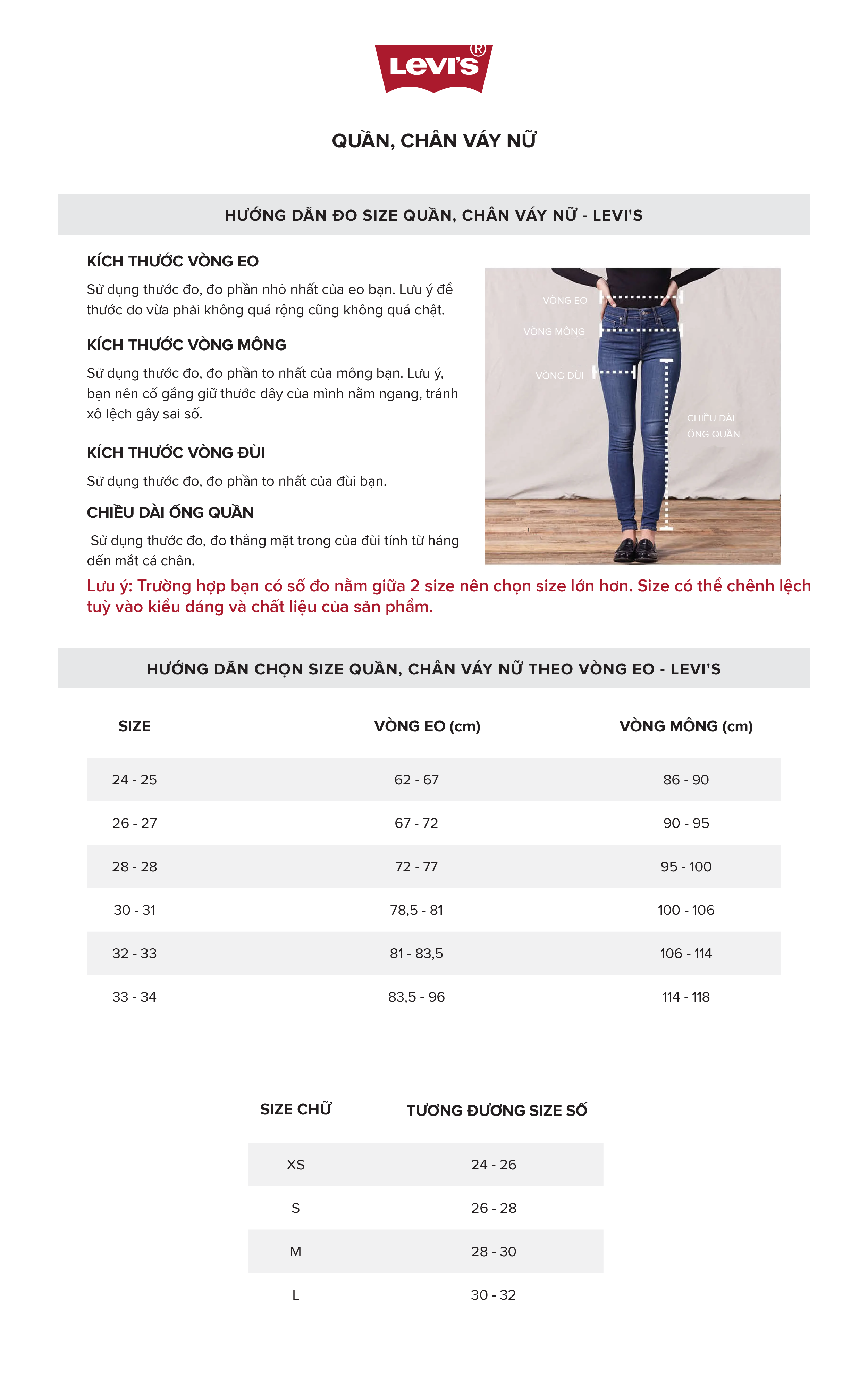 Bảng size quần nữ chuẩn xác nhất & cách đo size quần nữ 2022 | Reebok