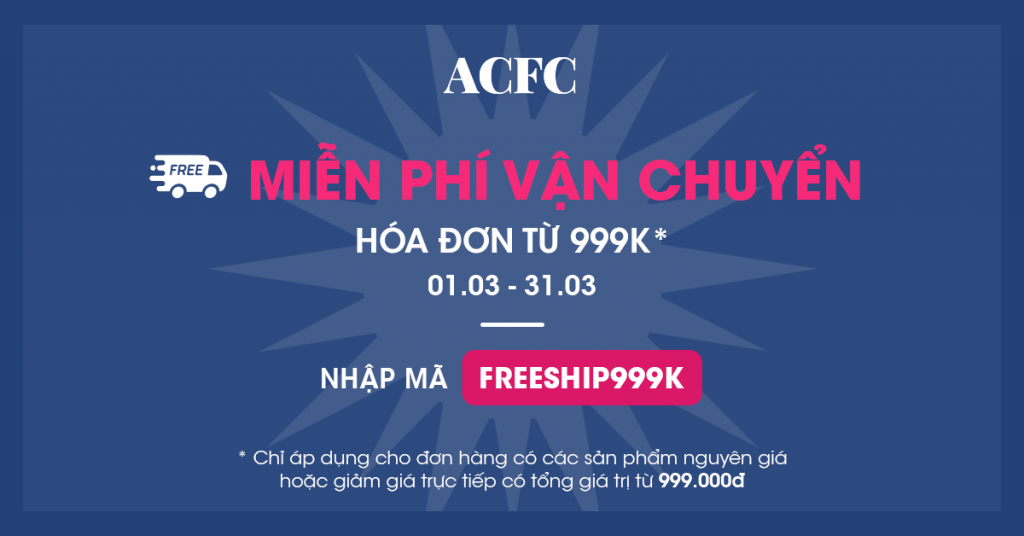 acfc miễn phí vận chuyển