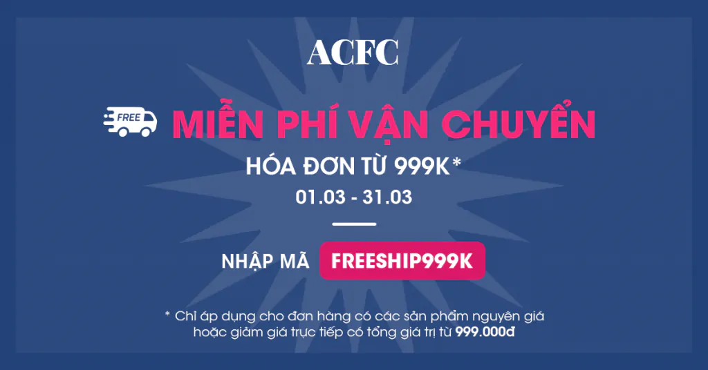 acfc miễn phí vận chuyển
