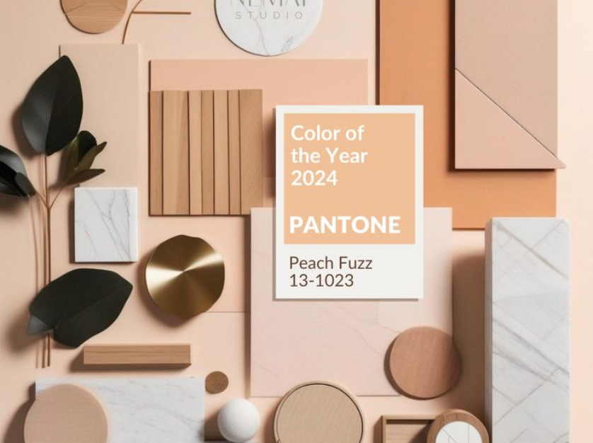 Màu của năm 2024 là màu 13-1023 Peach Fuzz - Mang ý nghĩa sâu sắc và cảm hứng tích cực từ Pantone