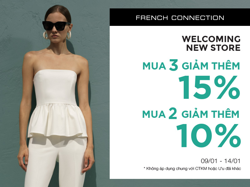 French Connection khai trương tại AEON Mall Bình Tân với nhiều ưu đãi hấp dẫn