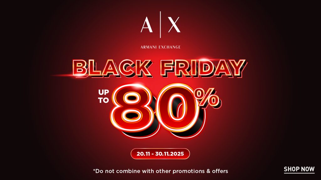 Armani Exchange Black Friday Sales