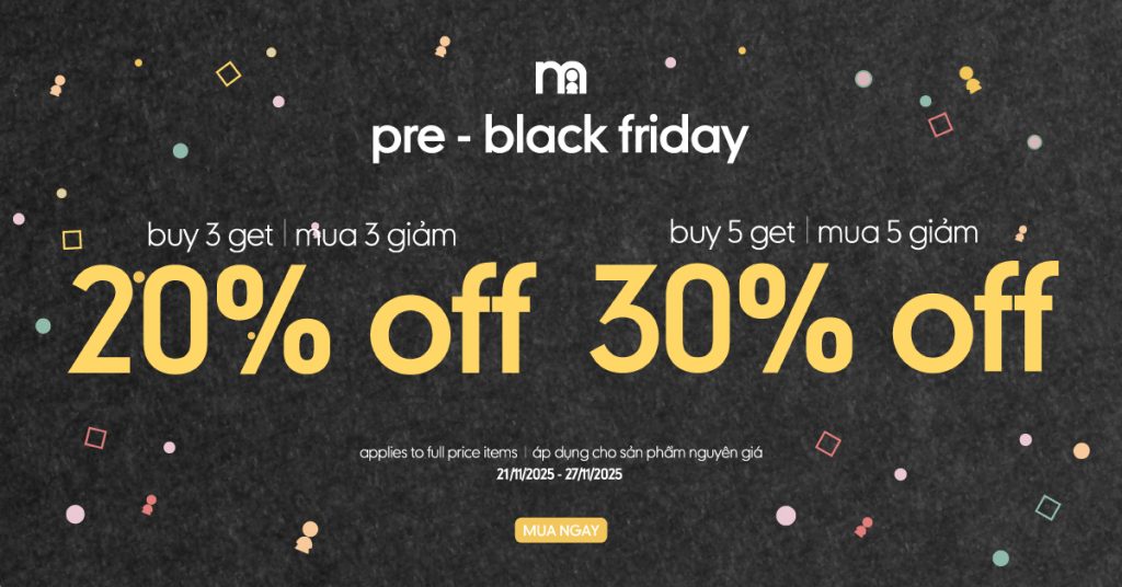 mothercare Việt Nam Pre-Black friday 2025