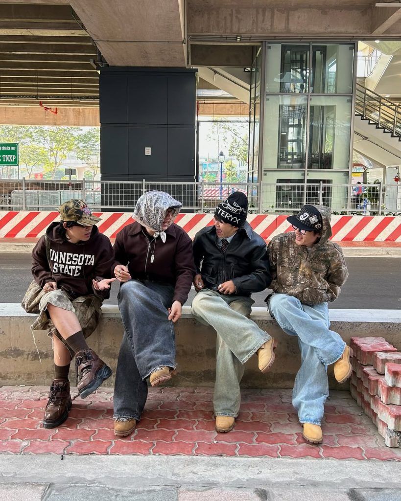 phong cách hiphop_streetwear_KOLs