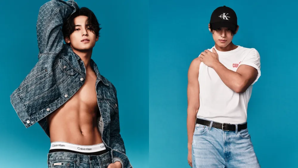 Nam thần tượng Mingyu trong các thiết kế thuộc tầm high-end từ Calvin Klein. Đồ high-end là gì