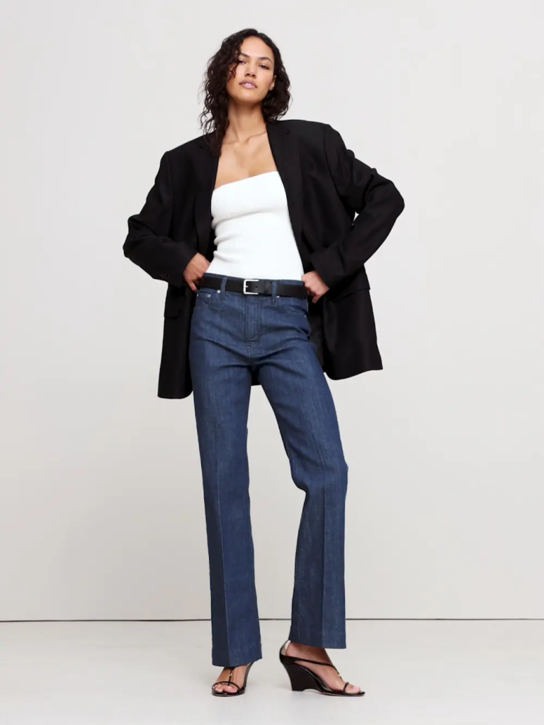 Quần Jean Nữ Hr Cropped Boo - Thương hiệu: BANANA REPUBLIC
