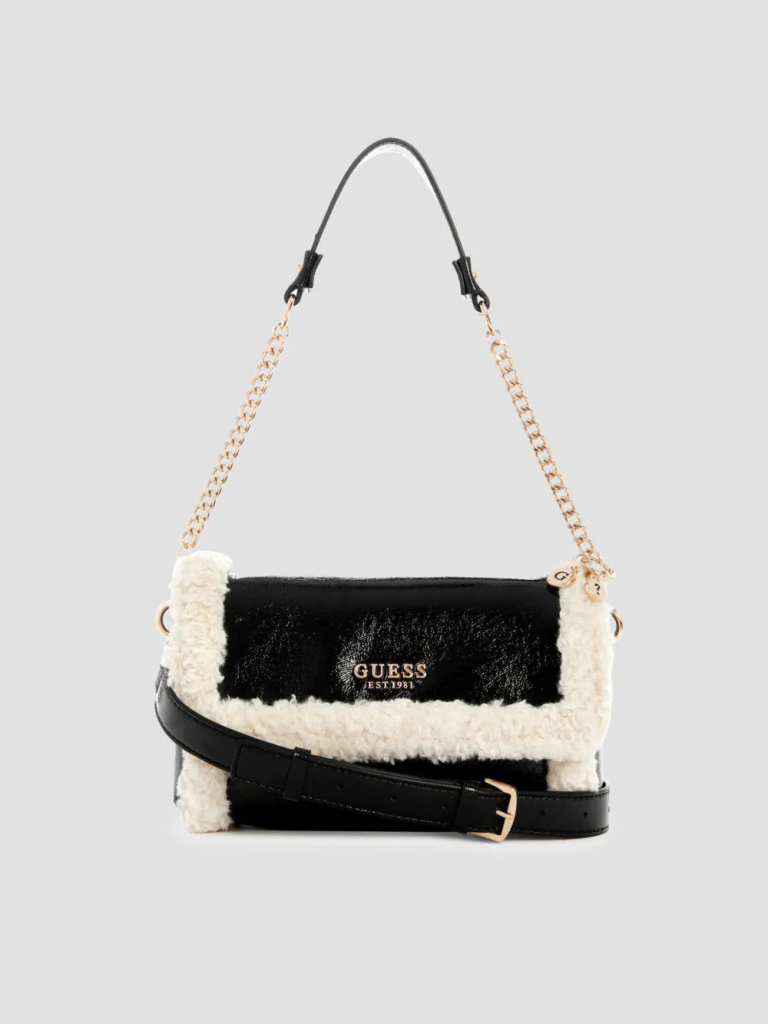 Túi Xách Nữ Davika Flap Shoulder Bag - Thương hiệu: GUESS