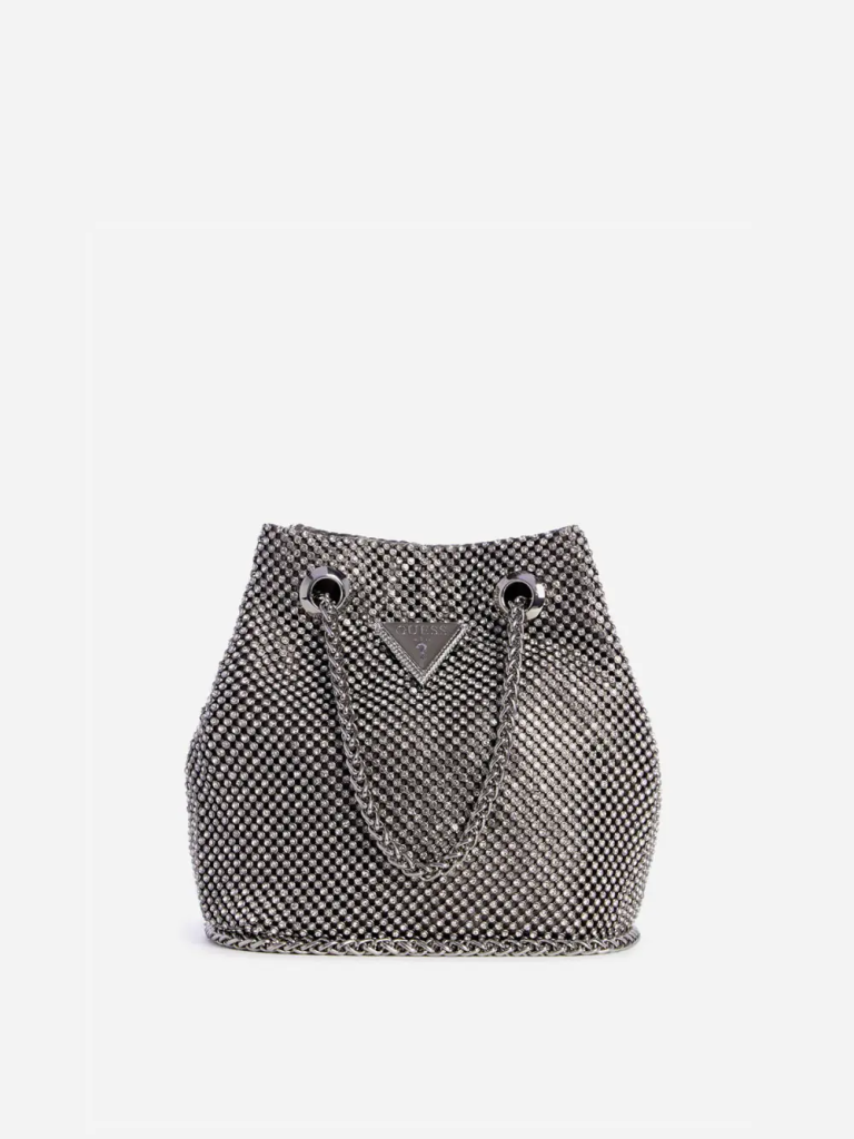 GUESS Túi Xách Nữ Zalina Pouch túi xách phối đầm dạ hội