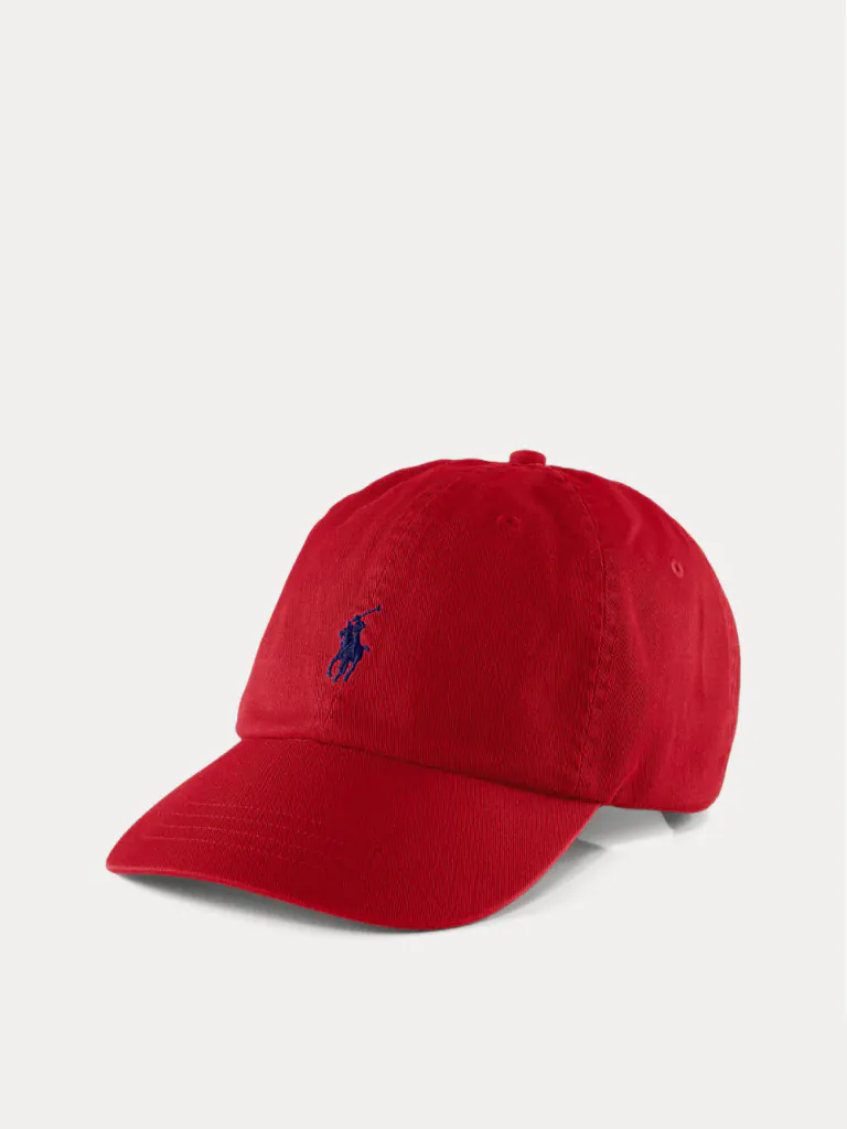 POLO RALPH LAUREN Nón Cotton Chino Ball Cap Mặt tròn đội mũ gì