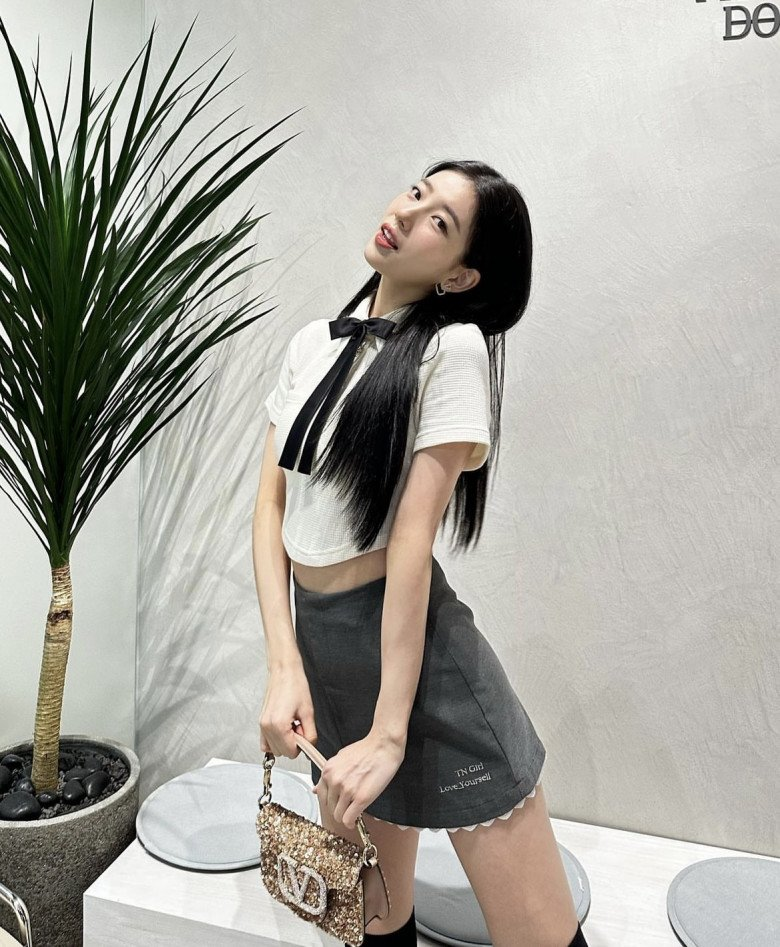 Suzy chân váy chữ A hàn quốc