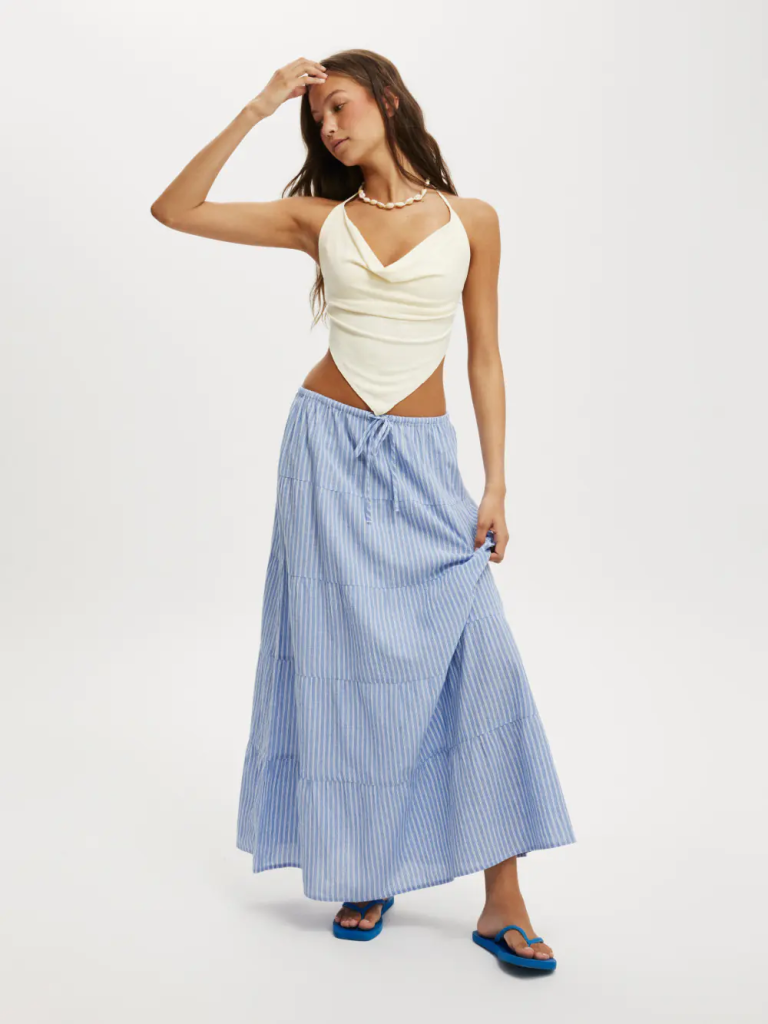 chân váy chữ A hàn quốc Cotton On