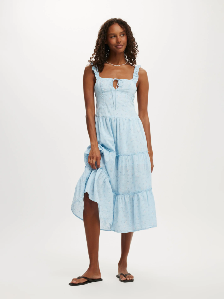 những kiểu váy đi biển cotton on