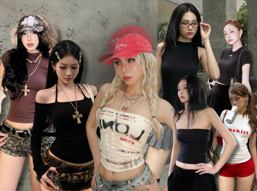 Học cách phối đồ với áo ôm body để tự tin khoe dáng