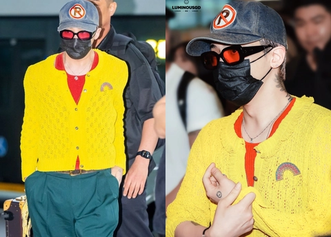 GDRAGON - Kính mát tròng màu: dấu ấn riêng biệt