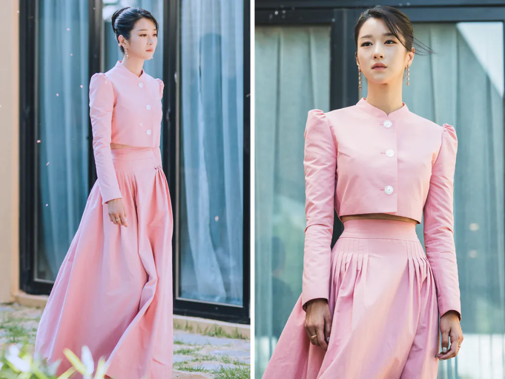 Seo Ye Ji – Điên Thì Có Sao: Vest nữ tay phồng sang chảnh đầy nữ tính