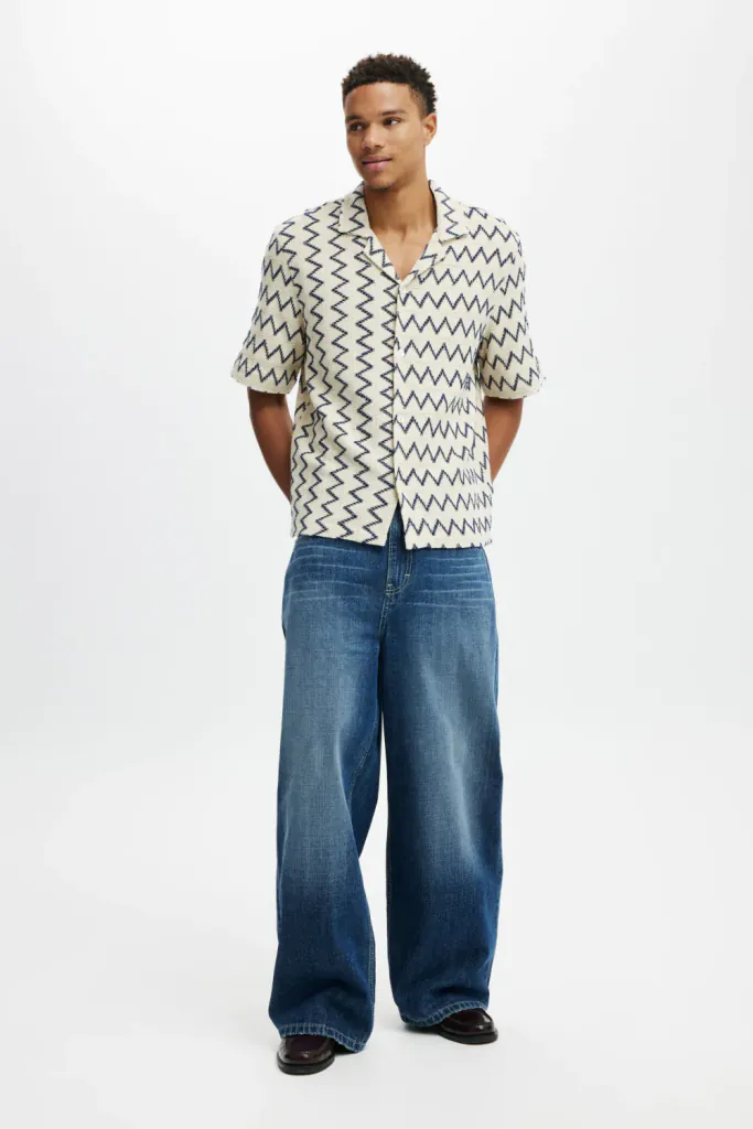 COTTON:ON Quần Jeans Ống Rộng Nam-Super Baggy Jean