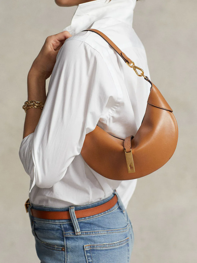 POLO RALPH LAUREN Túi Xách Nữ Polo Id Calfskin Mini Shoulder Bag
