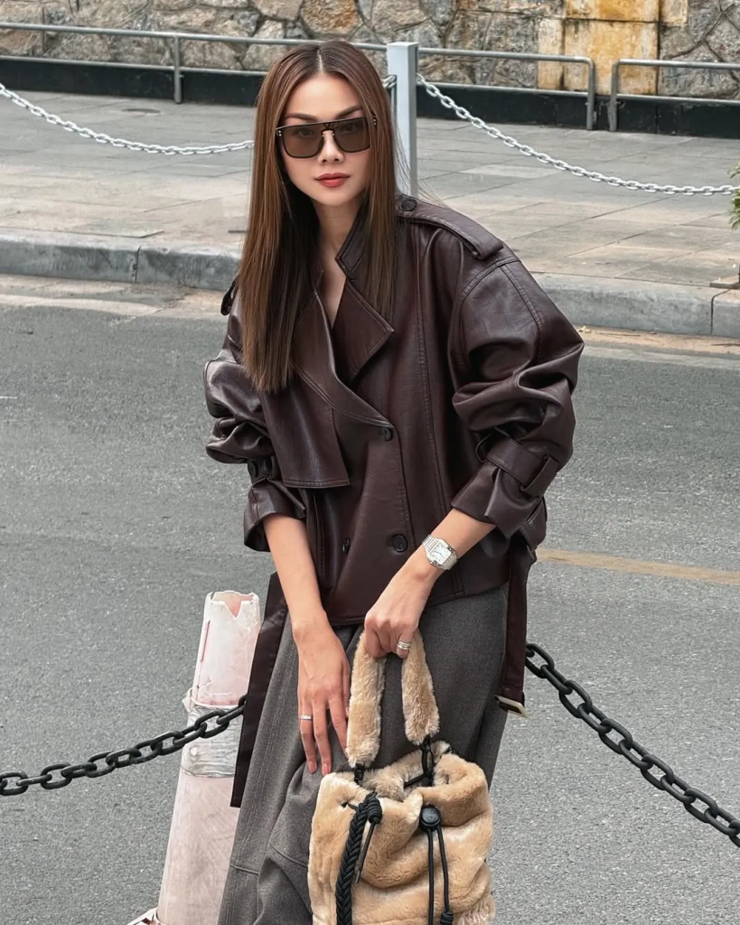 Diễn viên, siêu mẫu Thanh Hằng. Ảnh: @phamthanhhang_ - Gợi ý 5 set đồ đi Đà Lạt chuẩn xu hướng từ các “nàng thơ” Việt