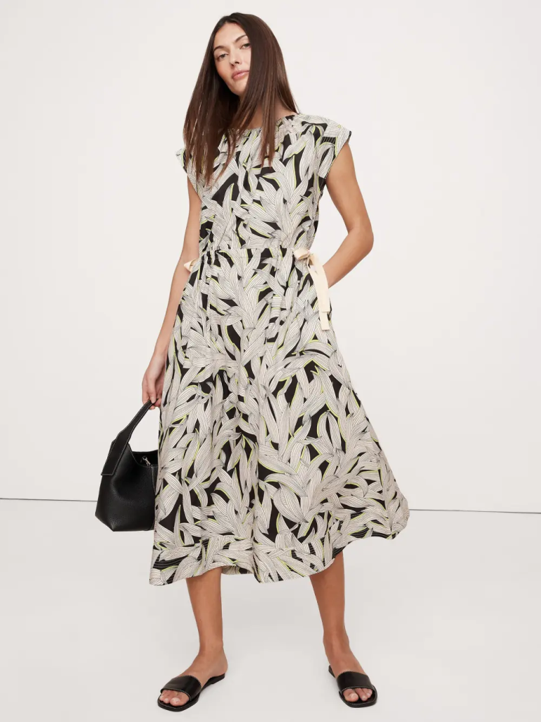 BANANA REPUBLIC Đầm Nữ Sl Wvn Ruched