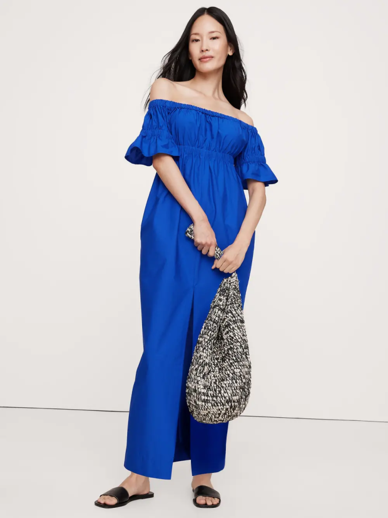 BANANA REPUBLIC Đầm Nữ Ss Off Shld Wv