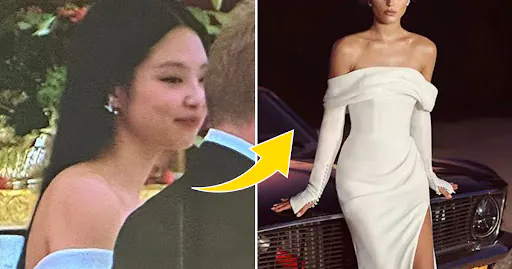 Đầm xẻ tà ôm dáng - Sự kiện tại Buckingham Palace - JENNIE "mách" bạn các mẫu đầm body dự tiệc dễ mặc, tôn dáng cực đỉnh