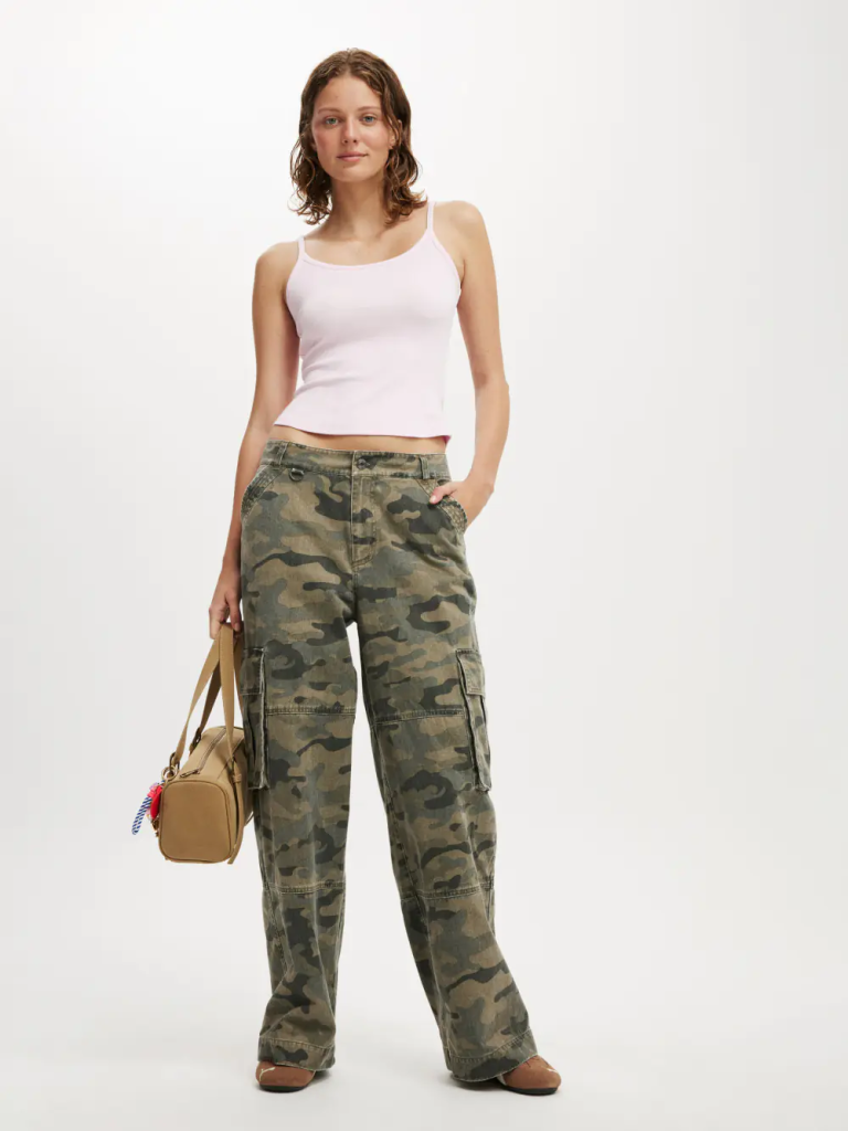 COTTON:ON Quần Khaki Dài Nữ-Benny Cargo Pant