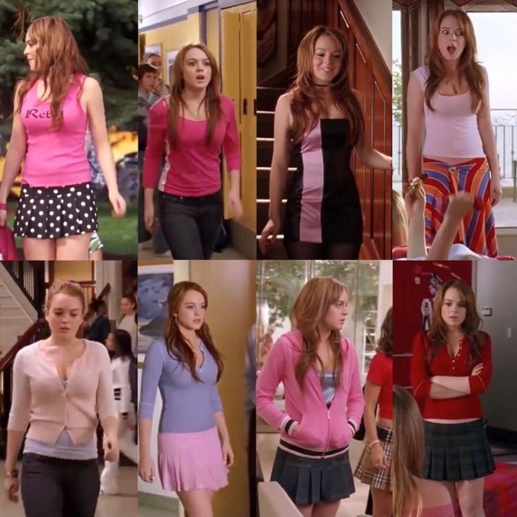 Remake outfit Y2K nữ “Mean Girls” thập niên 2000s