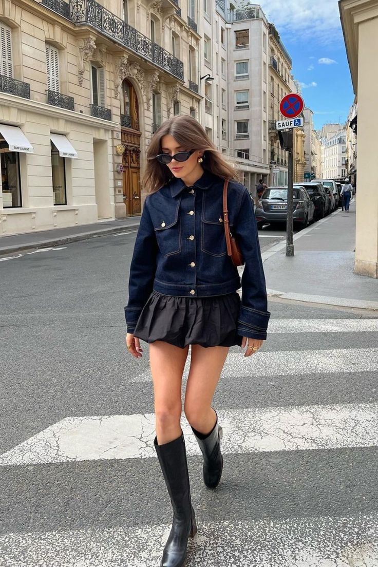 Học ngay cách phối áo khoác jeans đẹp chuẩn fashionista