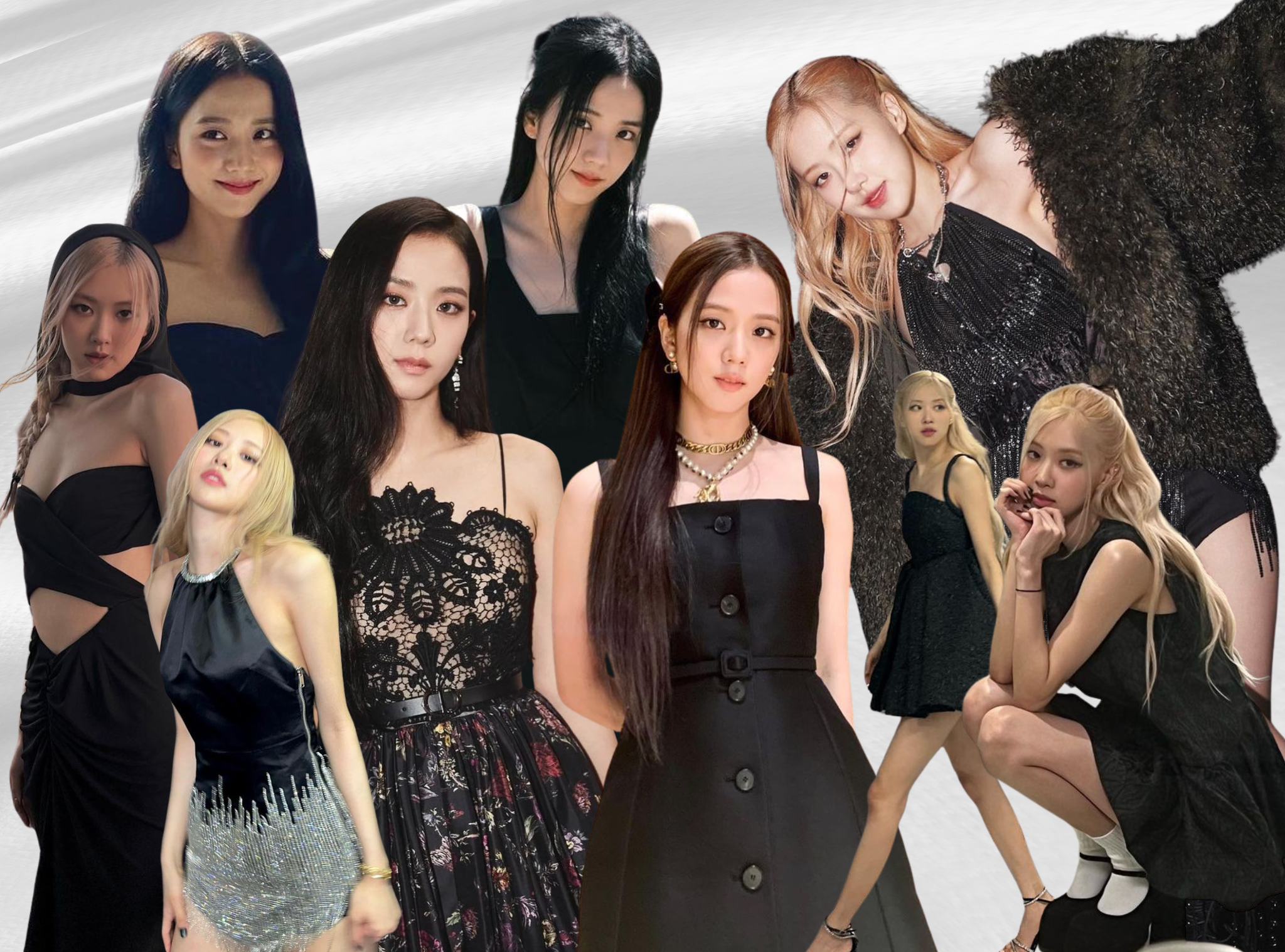 Học Rosé và Jisoo (Blackpink) cách phối các kiểu đầm đen sang trọng, dẫn đầu xu hướng