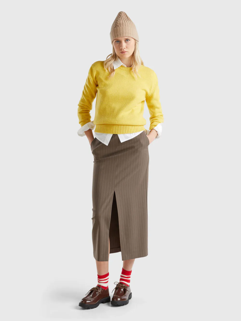 UNITED COLORS OF BENETTON Chân Váy Nữ Women Skirt