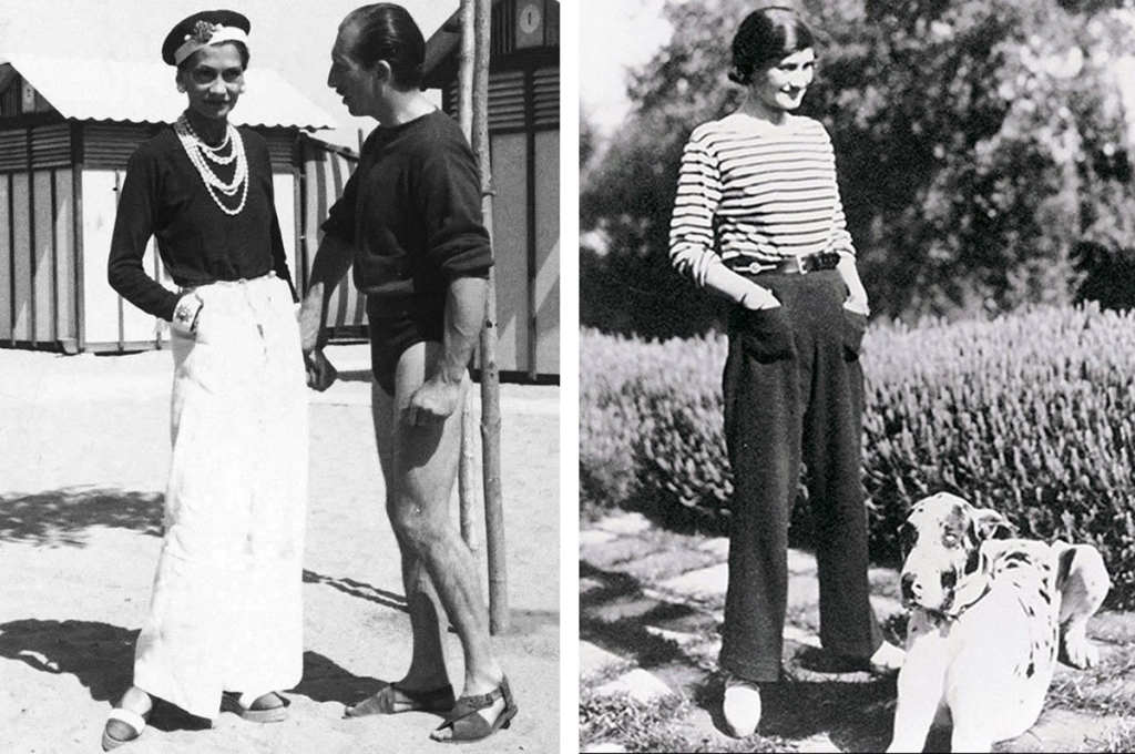 Thời trang nghỉ dưỡng thập niên 1920 của Gabrielle “Coco” Chanel. Ảnh: Chanel.