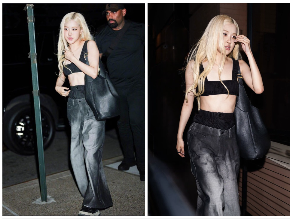 Điểm danh loạt bản phối quần jeans nữ ống suông "đẹp đỉnh" từ ROSÉ (BLACKPINK) khi lưu diễn Deadline World Tour