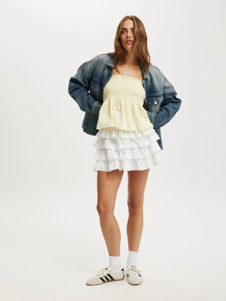 COTTON:ON Váy Ngắn Nữ-Lani Ruffle Skirt