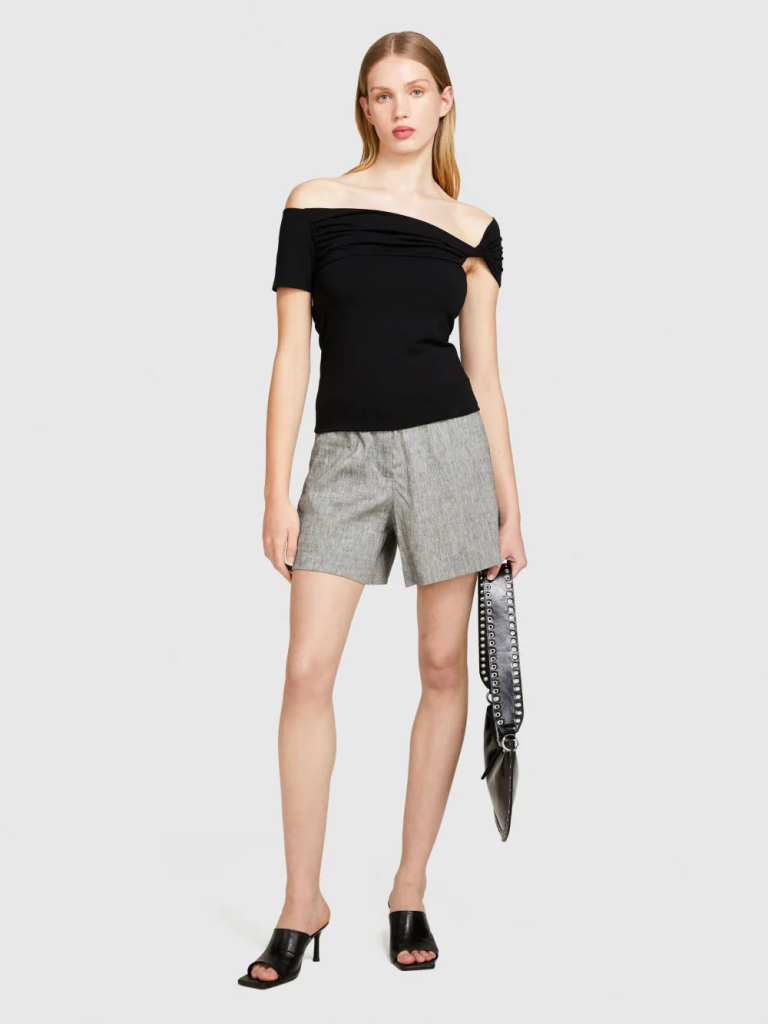 SISLEY Áo Thun Ngắn Tay Nữ Women T-Shirt