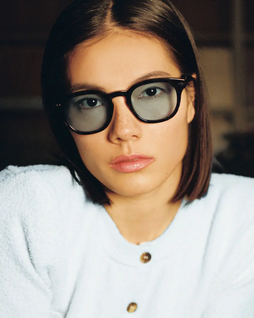 SUNNIES STUDIOS Kính Mát Gọng Vuông Hugh Ink Bluebird