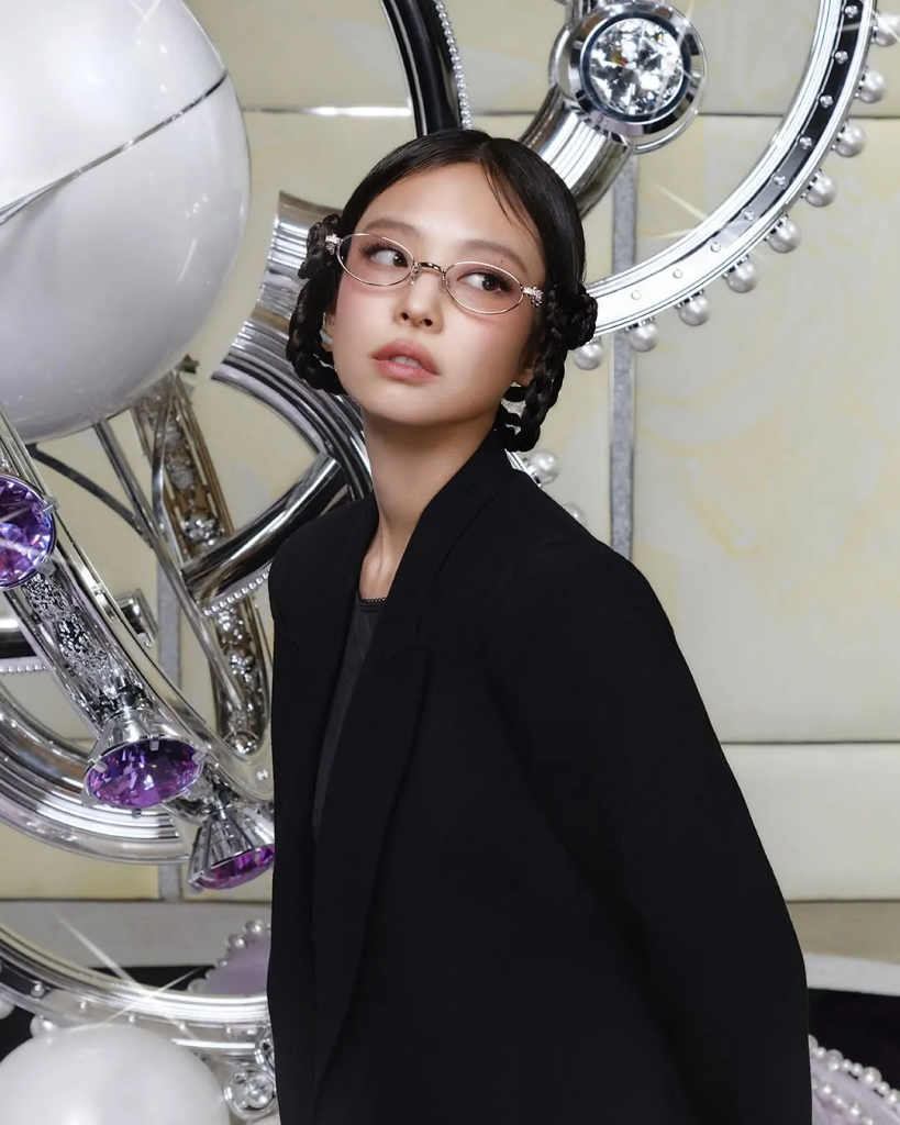 jennierubyjane mắt kính râm tròng màu