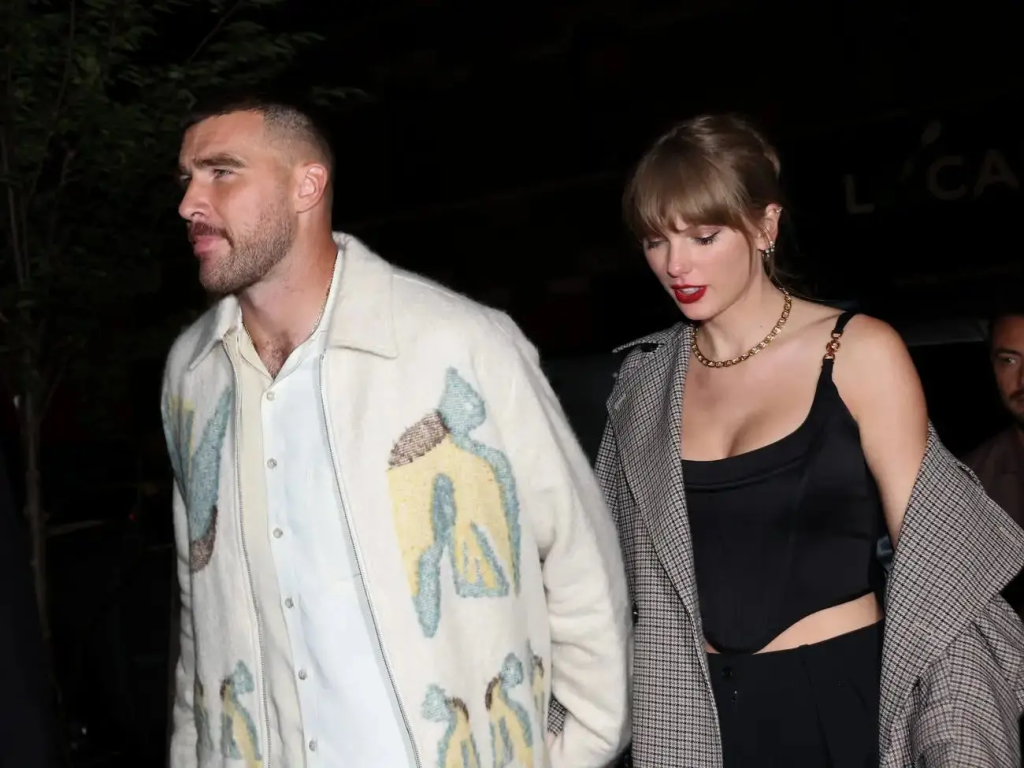 Taylor Swift và Travis Kelce. Ảnh: Getty Images
