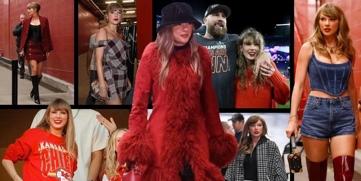 Sức hút quyến rũ khó cưỡng trong thời trang hẹn hò của "Showgirl" Taylor Swift
