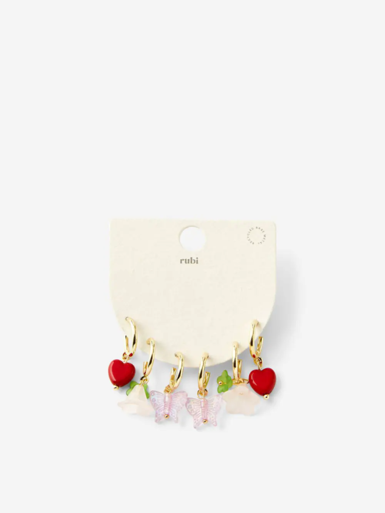 COTTON:ON RUBI Bộ 3 Bông Tai Nữ-3Pk Mid Earring